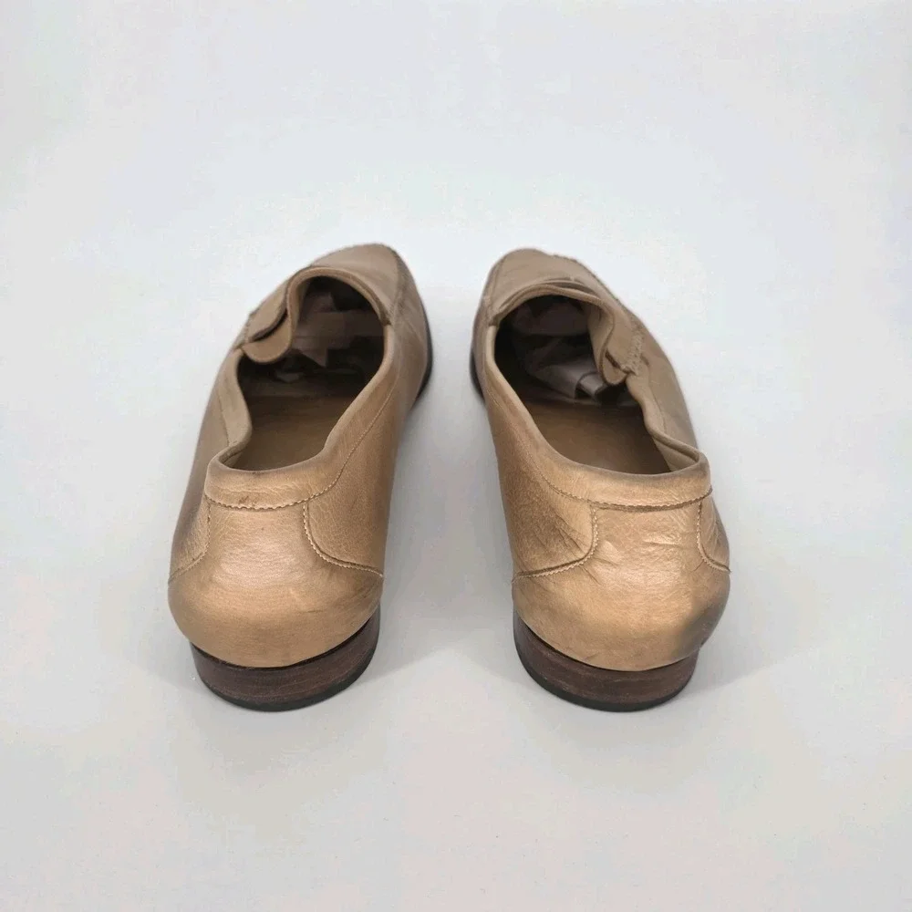 Cole‎ Haan Resort Shoes Men 12 D Brown Beige Leather Penny Loafer Business Party
